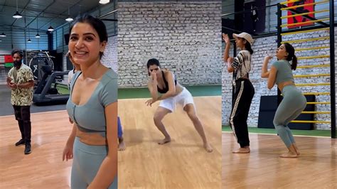 sexy video tamil girl|Sizzling hot video of Samantha rehearsing for Oo Solriya Mama